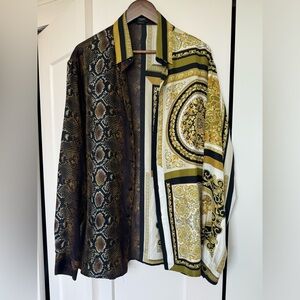 Versace men’s Silk shirt